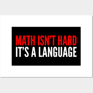 Math isn't hard Posters and Art